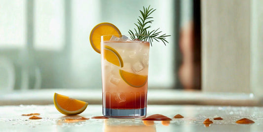Golden Kadha Honey Herb-Infused Gin Spritz